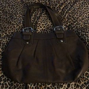 Coach leather purse